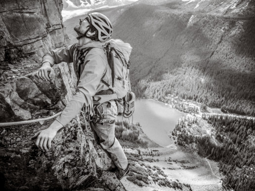 tower of babel banff national park climbing