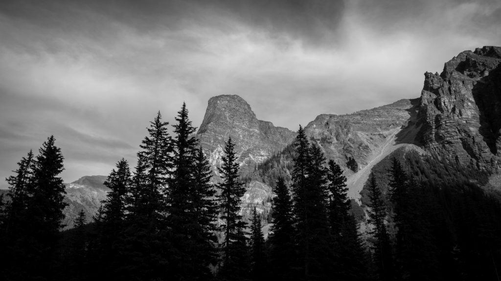 tower of babel in banff national park