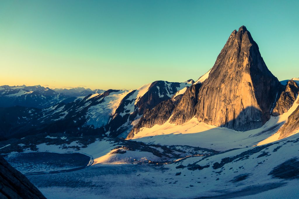 Snowpatch Spire in the Bugaboo mountains