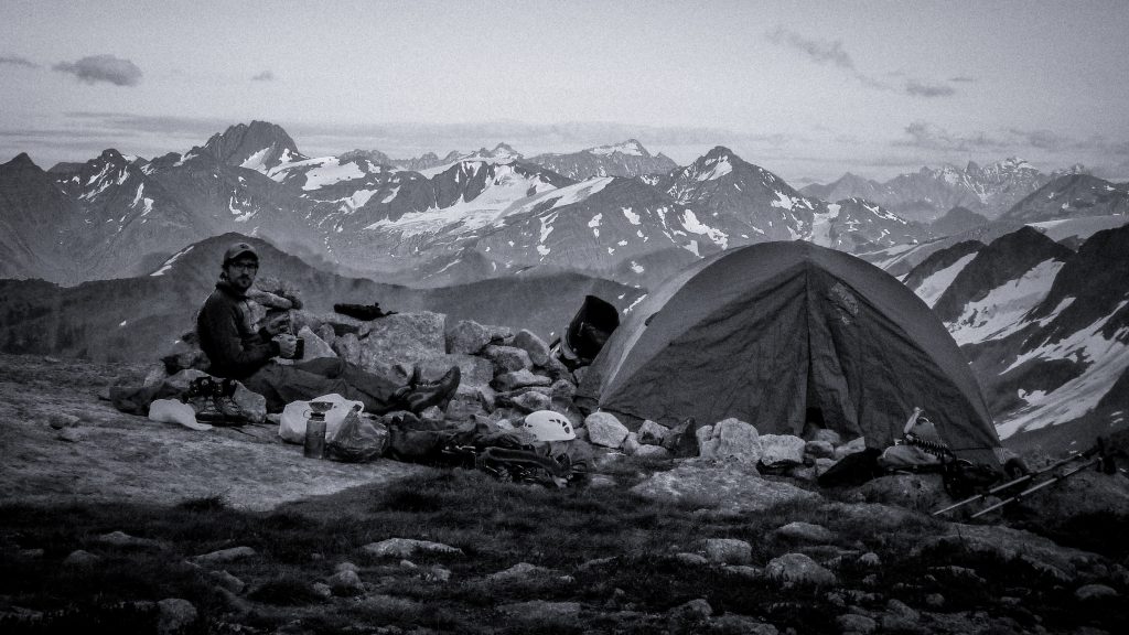 camping in British Columbia at Applebee Camp