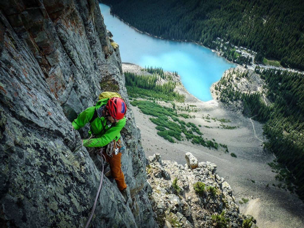 Moraine lake in banff national park